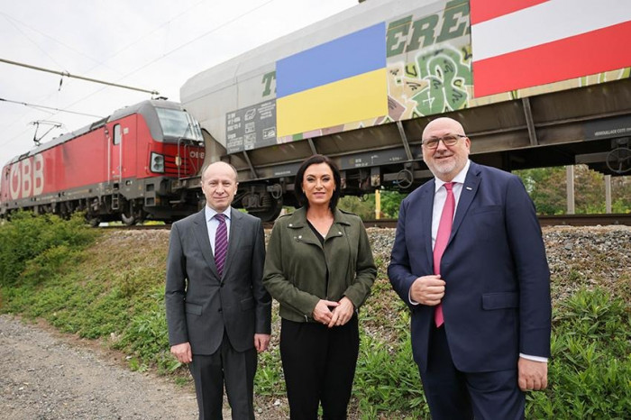 До Австрії прибув перший поїзд із українською кукурудзою