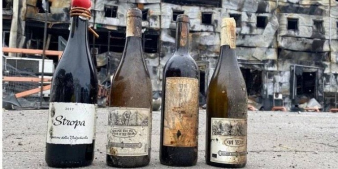 На складі GoodWine під Києвом знищили 1,6 мільйона пляшок вина