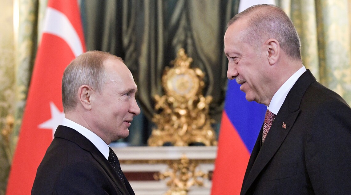 Ердоган закликав путіна забезпечити «зерновий коридор» у Чорному морі