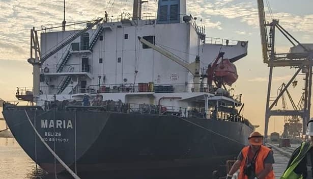 «Зерновим коридором» із порту Чорноморська вирушило ще одне судно – прямує до Африки