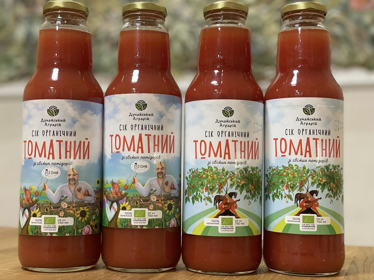 Українське підприємство почало випускати органічний томатний сік
