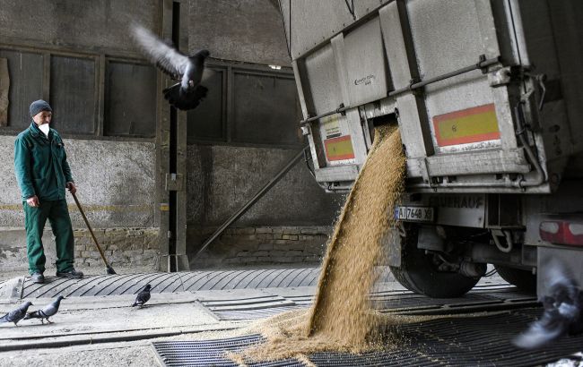 Експорт українського зерна через Польщу збільшився вдвічі