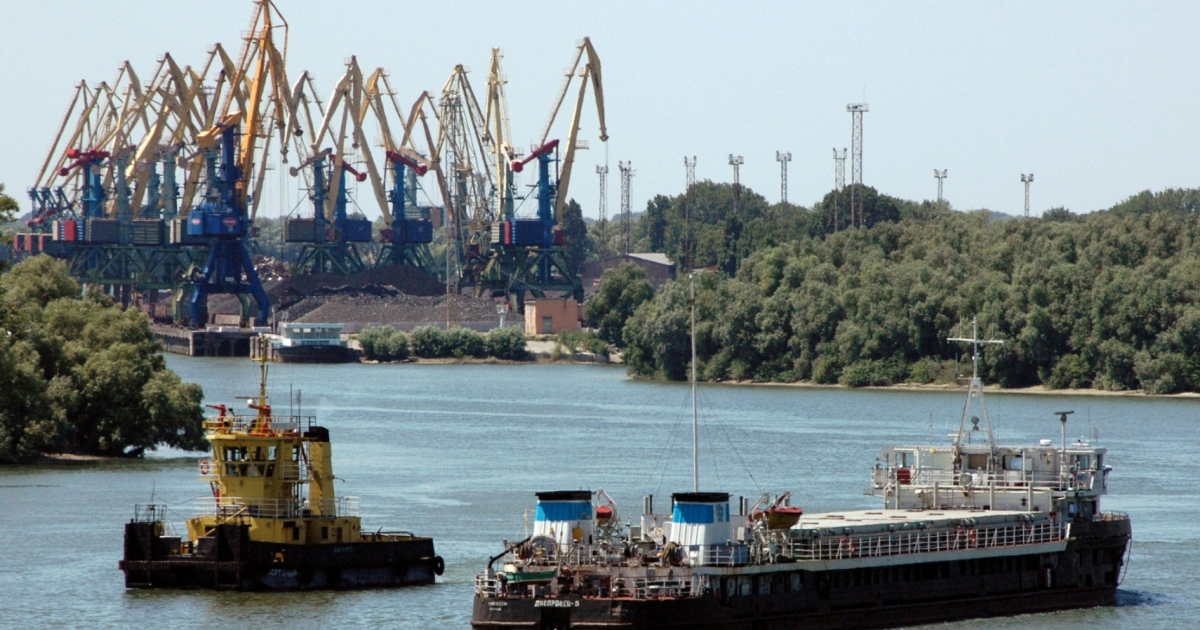 Експорт через дунайські порти Одещини виріс у 40 разів