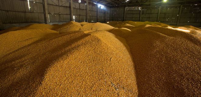 Експорт українського зерна вдвічі менший за минулорічний