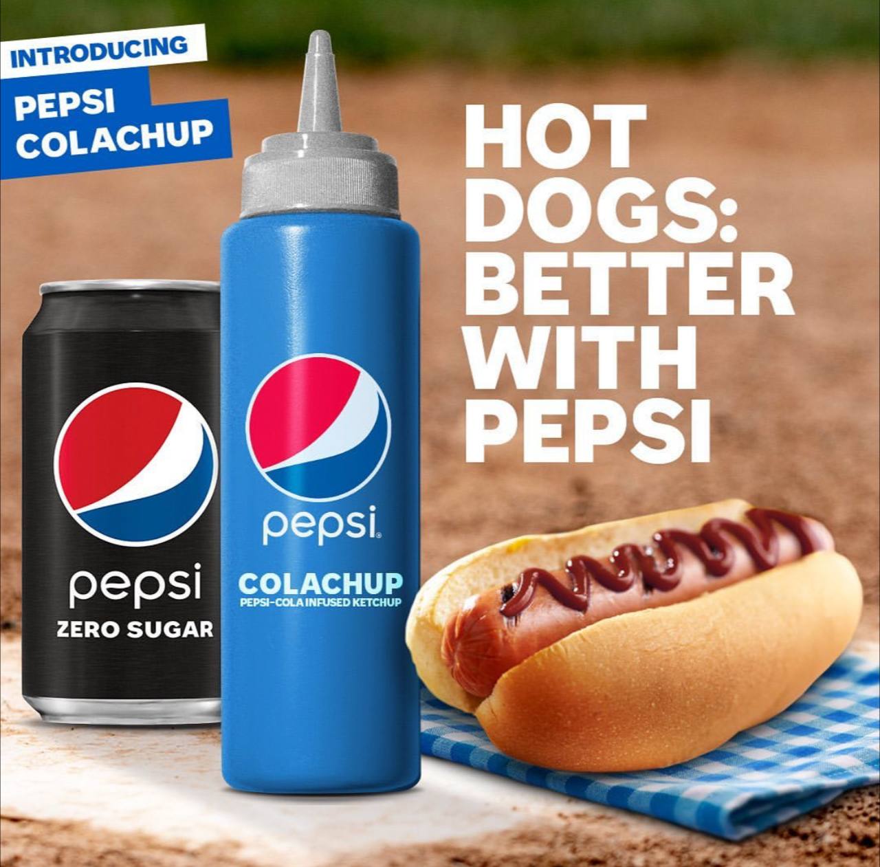 Pepsi поєднала кетчуп з колою, щоб створити ідеальну приправу для хот-догів