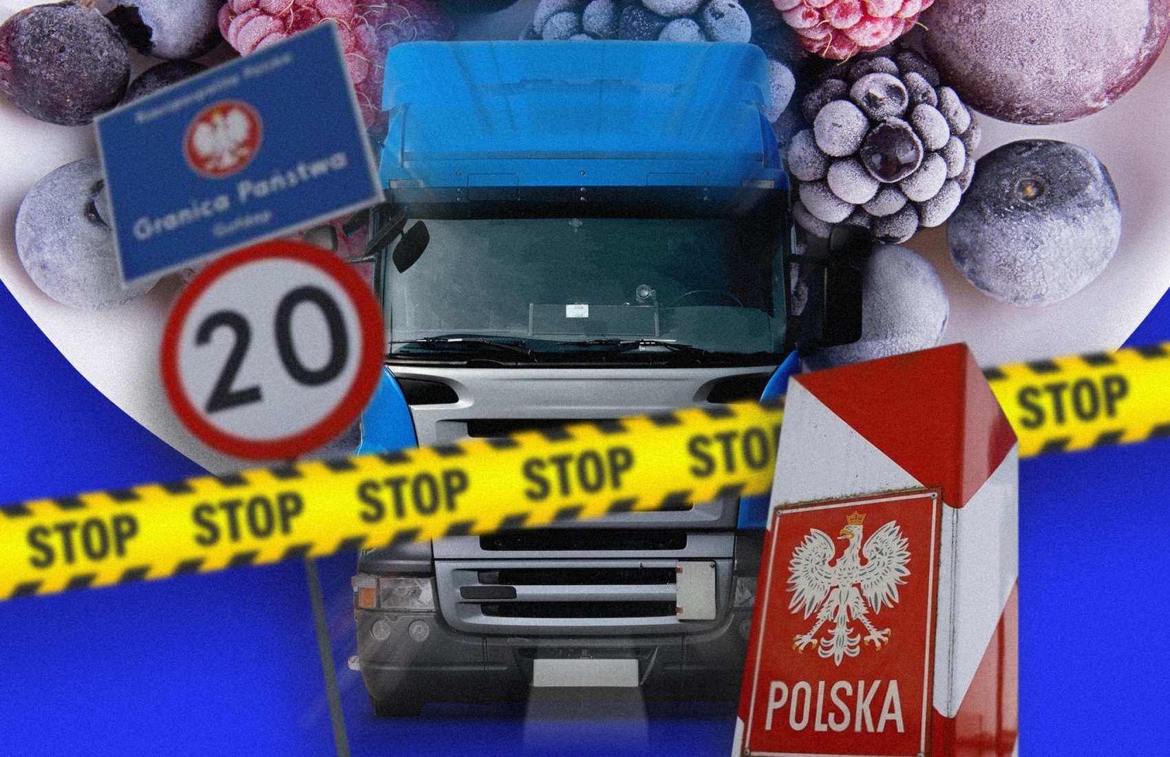 Українські ягоди “заморозили” на польському кордоні: чи є шанси не стояти в черзі