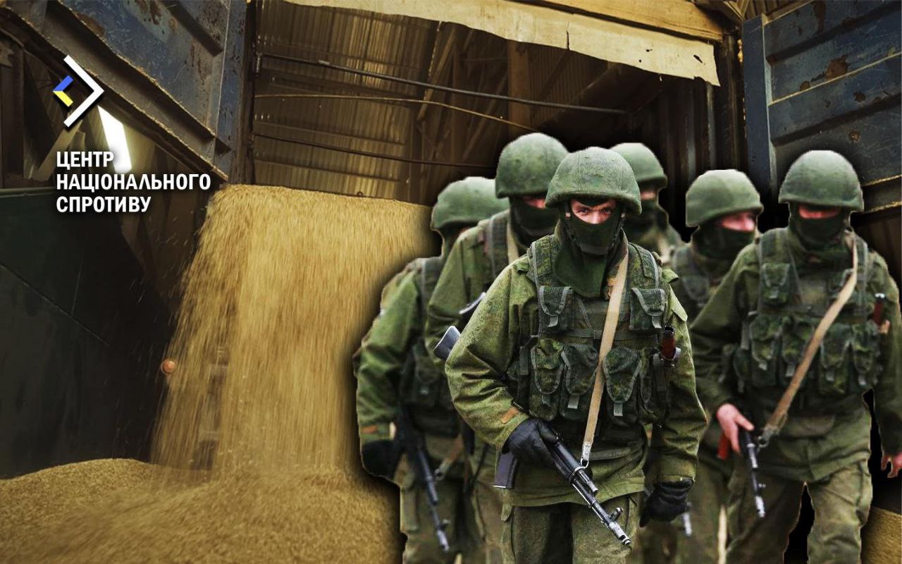 За минулий рік окупанти вивезли з ТОТ близько 5 млн тонн українського зерна