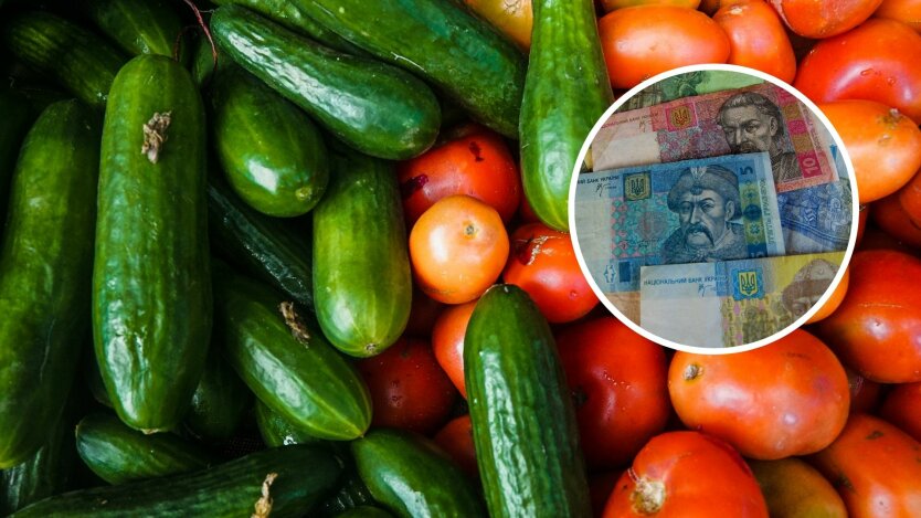 Як змінилися ціни на помідори та огірки 