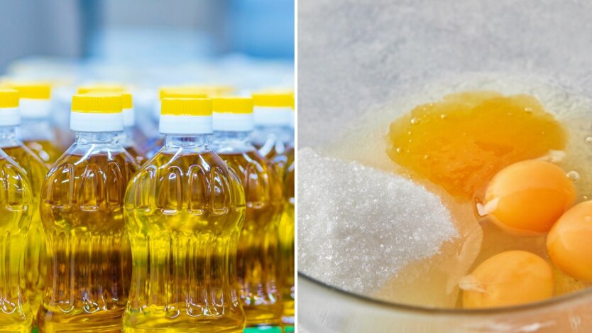 В Україні змінилися ціни на яйця, соняшникову олію та цукор