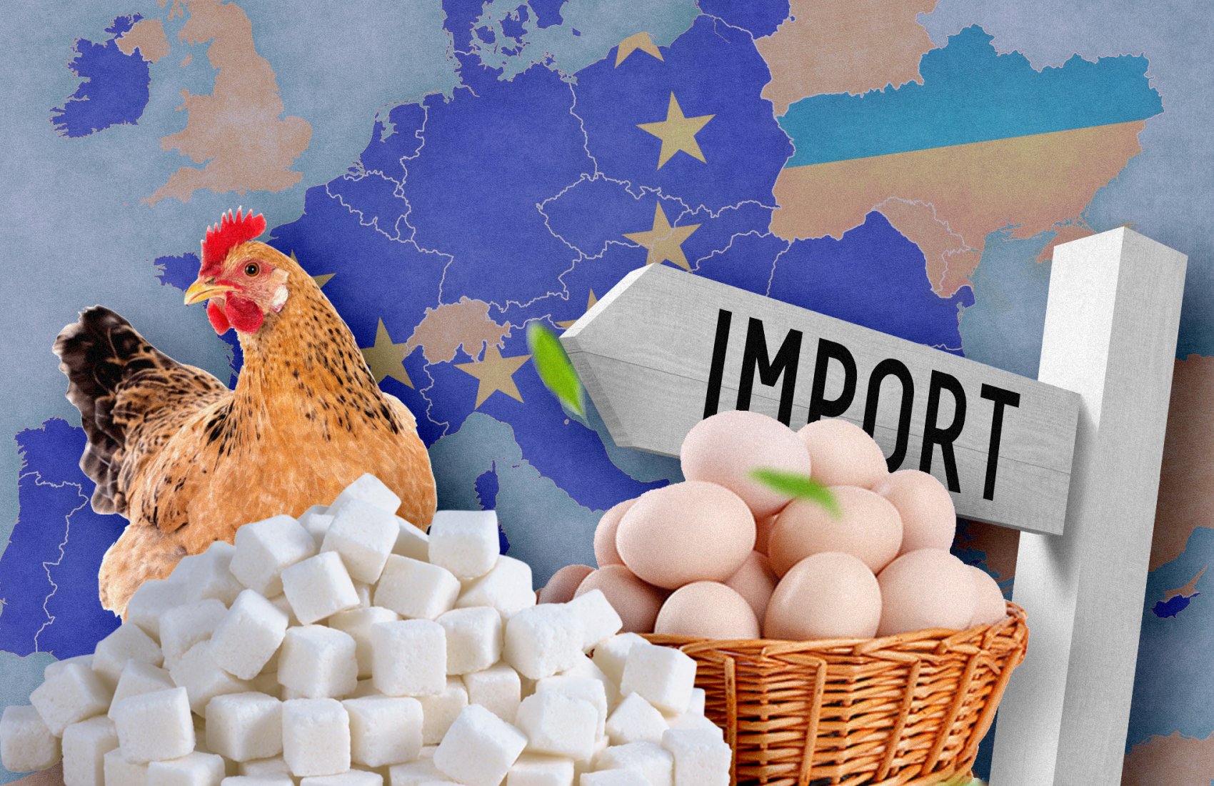 ЄС може обмежити імпорт українського цукру, курятини і яєць: чи чекати на закриття заводів
