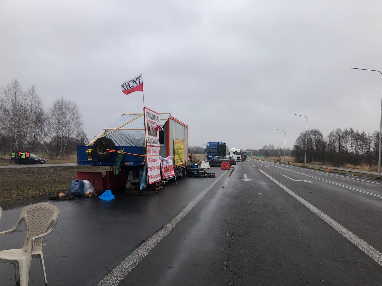 Польські фермери планують блокувати кордон з Україною до квітня