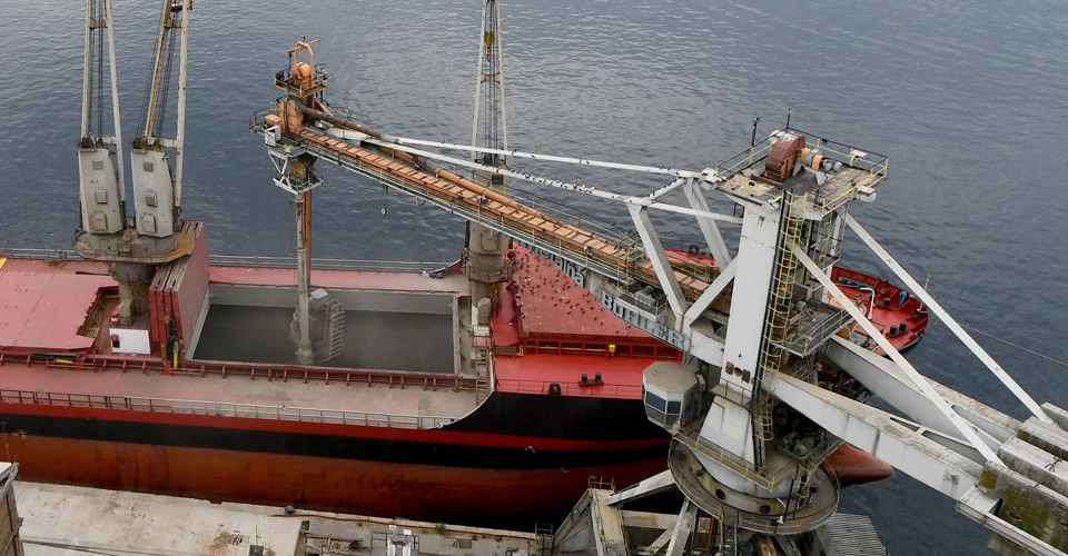 Обстріли портів Одещини зупинили вивантаження зерна приблизно на 5 діб