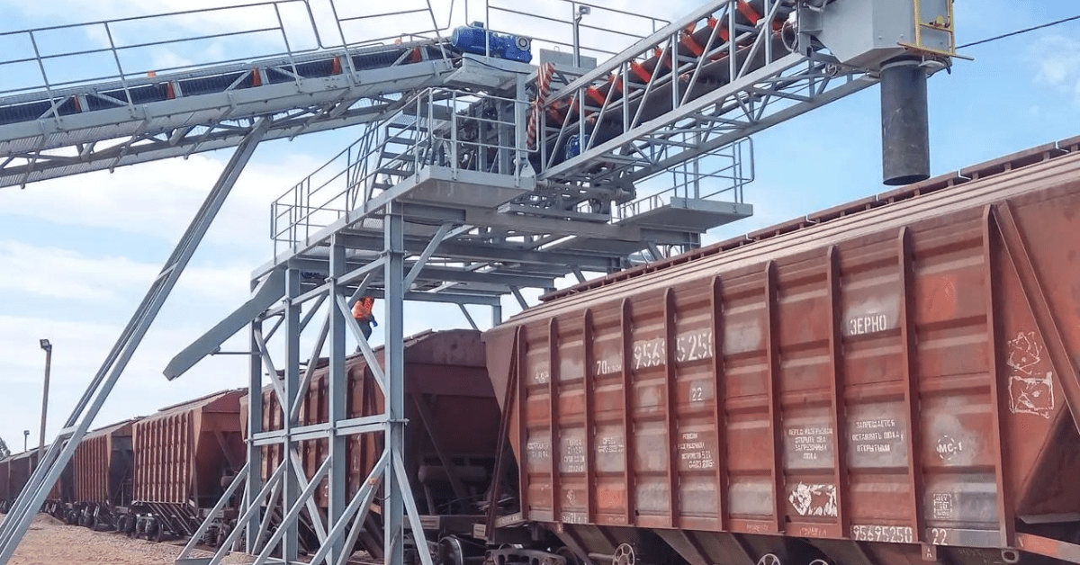 За тиждень вивантаження зерна у портах Великої Одеси скоротилося на понад 100 вагонів