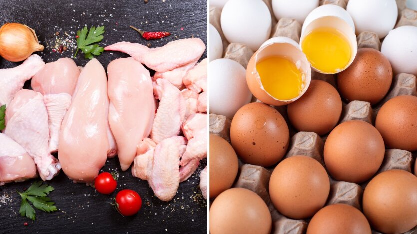 Супермаркети здивували цінами на яйця та курятину