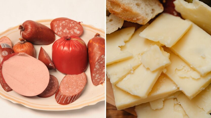 Супермаркети оновили ціни на ковбасу та сир перед Великоднем
